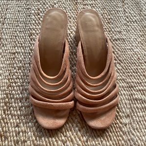 Paloma Wool suede heeled sandal